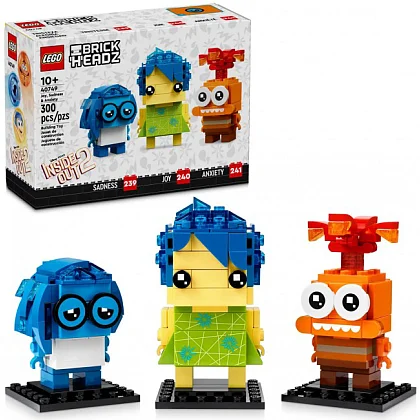 Glæde, Triste og Angst 40749 LEGO® BrickHeadz™