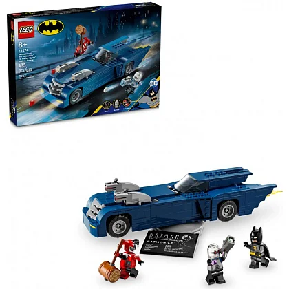 Batman og Batmobile mod Harley Quinn og Mr. Freeze 76274 LEGO® Batman™