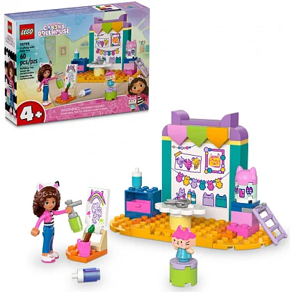 Kreatid med Æskebarn 10795 LEGO® Gabbys Dukkehus
