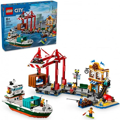 Havnefront med fragtskib 60422 LEGO® City