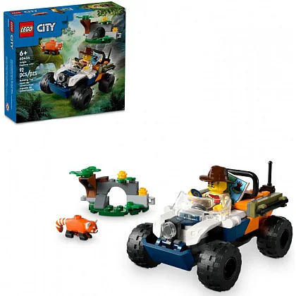 Explorator al junglei pe ATV pe urmele unui panda roșu 60424 LEGO® City