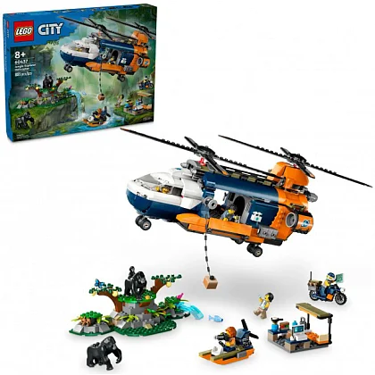 Djungelhelikopter och basläger 60437 LEGO® City