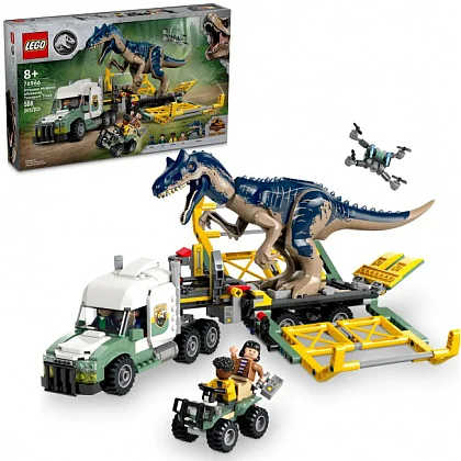 Misiones Dinosaurio: Camión de Transporte del Allosaurus 76966 LEGO® Jurassic World™