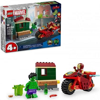 Iron Man met motor en de Hulk 76287 LEGO® Marvel