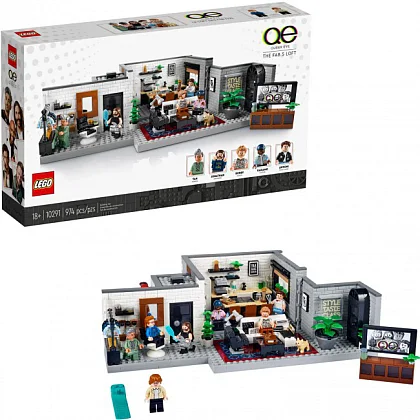 Queer Eye - De Fab 5 loft 10291 LEGO&reg; Icons